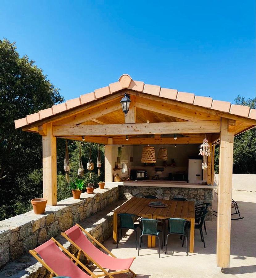 Villa de standing, piscine chauffée,Balagne, Pietralba Extérieur photo